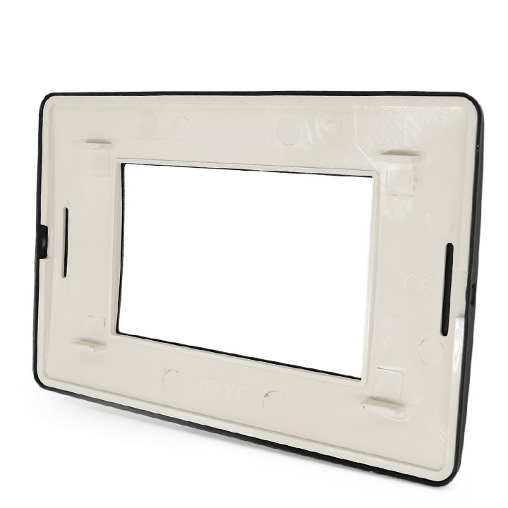 PLACCA 7803-2 3P NERO SIMIL-MTX T3 METAL