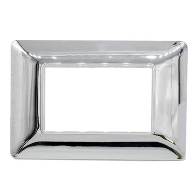 PLACCA 8003-04 3P ARGENTO CROMO MTX