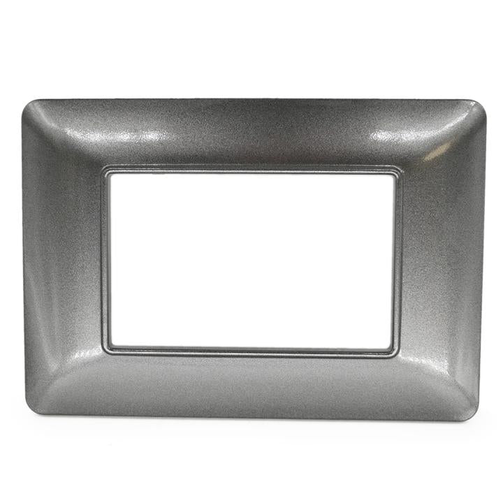 PLACCA 8003-11 3P GRIGIO SCURO MTX T3 TECNOPOLIMERO