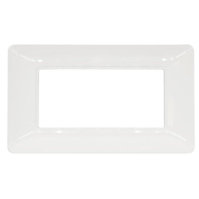 PLACCA 8004-01 4P BIANCA/MTX TECNOPOLIMERO T3