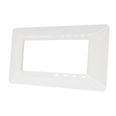 PLACCA 8004-01 4P BIANCA/MTX TECNOPOLIMERO T3
