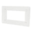 PLACCA 8004-01 4P BIANCA/MTX TECNOPOLIMERO T3