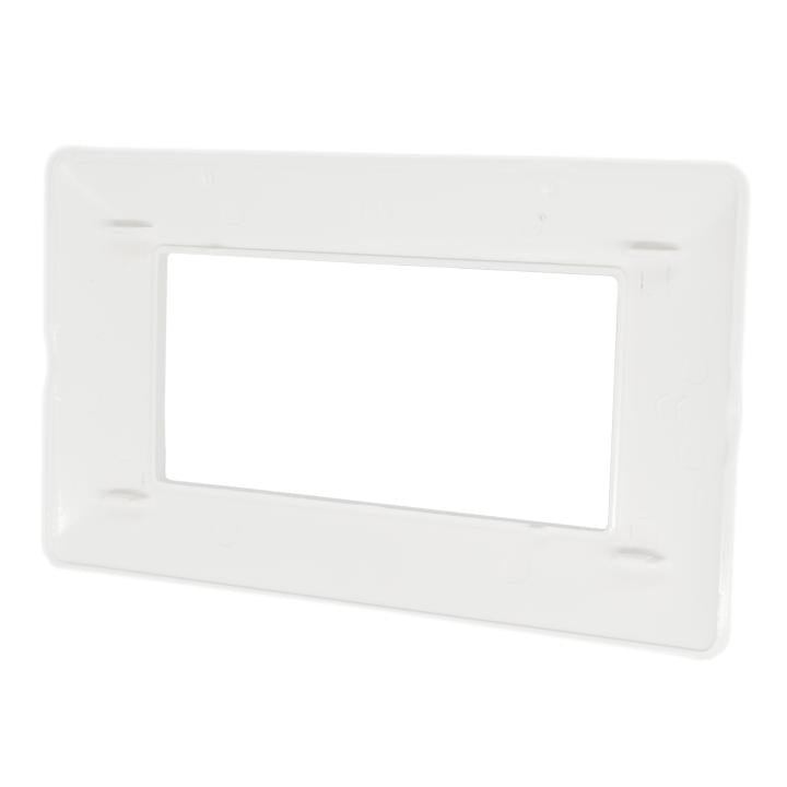 PLACCA 8004-01 4P BIANCA/MTX TECNOPOLIMERO T3