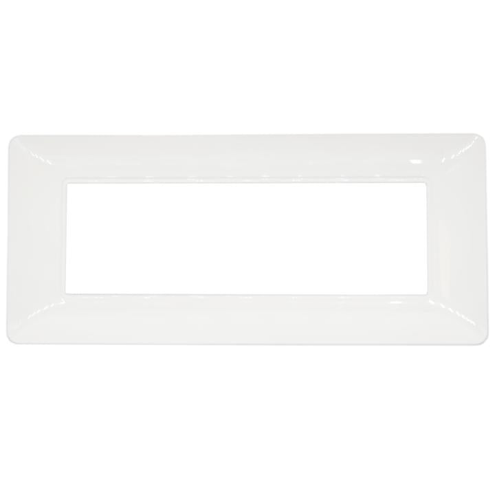 PLACCA 8007-01 6P BIANCA/MTX TECNOPOLIMERO T3