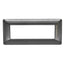 PLACCA 8007-11 6P GRIGIO SCURO