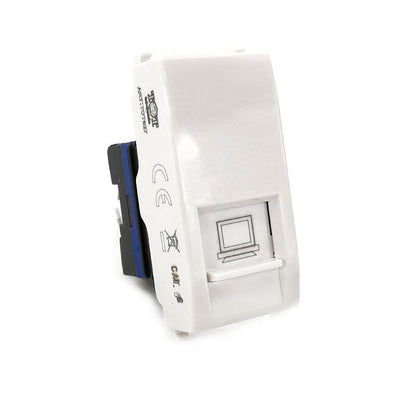 CONNETTORE DI RETE RJ45 (PRESA INTERNET) 627B T2 BIANCO