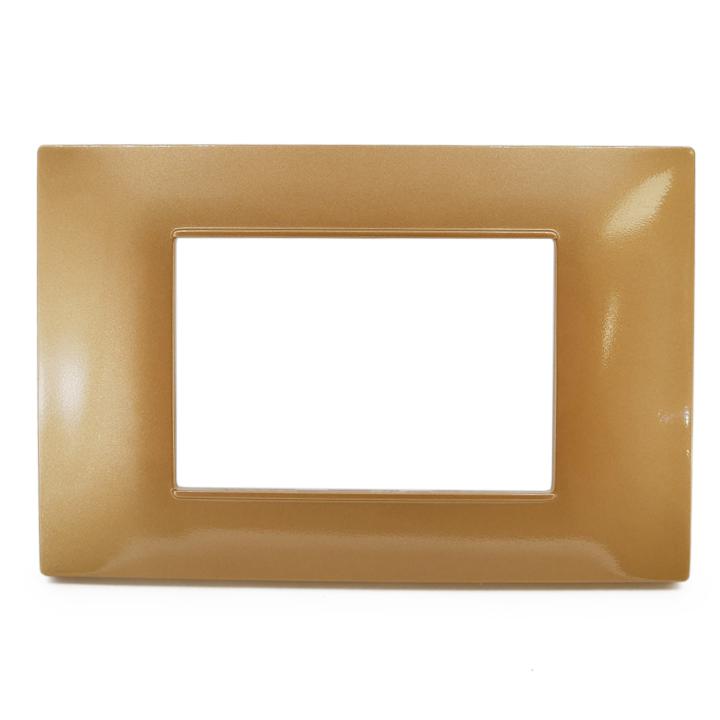 PLACCA 6003-12 3P ORO/VMR-PLN  TECNOPOLIMERO T2