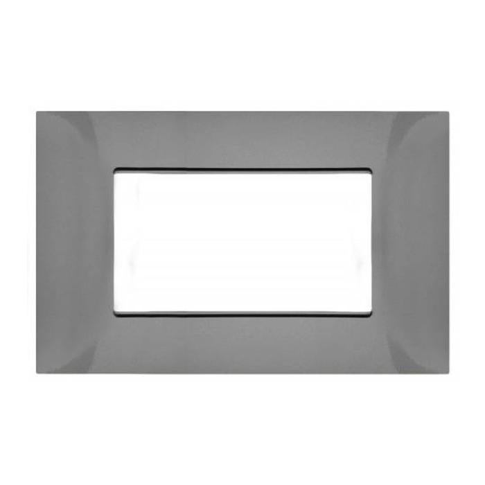 PLACCA 6004-08 4P GRIGIO SCURO T2 VMR-PLN TECNOPOLIMER