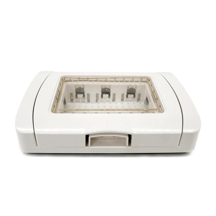 PLACCA IDROBOX IP55 3P BIANCO/T3 S5003B BIANCO