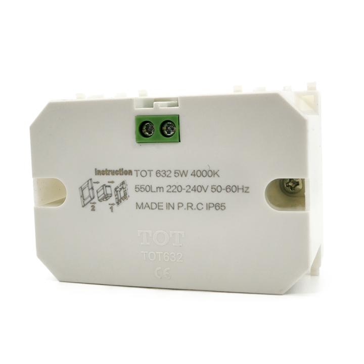 SEGNAPASSO 503 5W 550LM IP55 4000K 632/VMR-PNL