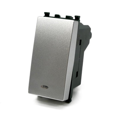 INTERRUTTORE SPIA 661A/VMR ALLUMINIO
