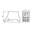BLOCCO DISTRIBUZIONE CAVI KTB-125-1-M - KANLUX