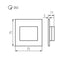 LAMPADA LED PER SCALE ERINUS LED LL B-NW - KANLUX