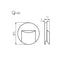LAMPADA LED PER SCALE ERINUS LED O W-NW - KANLUX