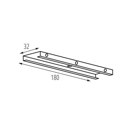 SUPPORTO DI MONTAGGIO TEAR N SCLAMP W - KANLUX