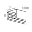 BINARIO TRIFASE TEAR N TR 1M-W - KANLUX