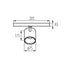 PROIETTORE PER BINARIO ATL1 18W-930-S6-B - KANLUX