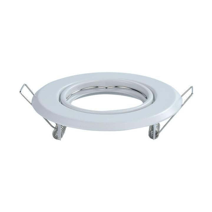 GU10 ROTONDA SPOTLIGHT FITTING BIANCO 2 PCS/BOX
