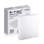 15W LED PLAFONIERA SAMSUNG CHIP FRAMELESS QUADRATA 3000K IP44 100LM/W