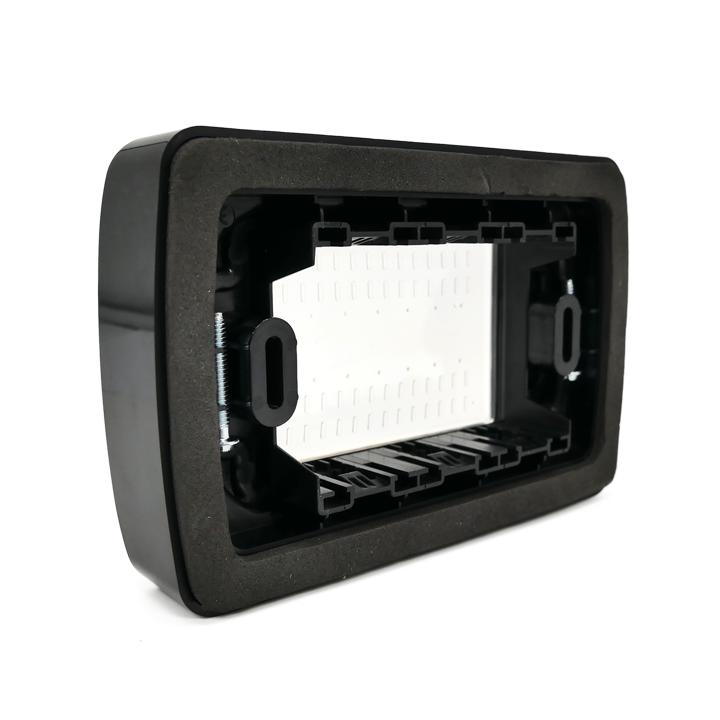 PLACCA IDROBOX IP55 3P NERO/MT