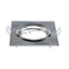 GU10 PORTAFARETTO QUADRATO SATIN NICKEL 2PCS/BOX