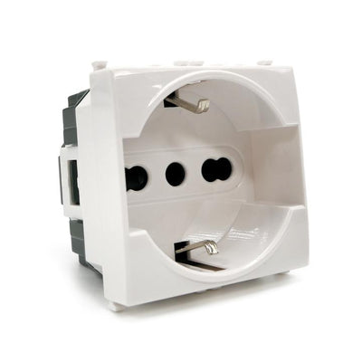 PRESA SCHUKO 3.0 614B/VMR-PLN  BIANCO
