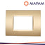 PLACCA 8003-12 3P SABBIA/LGT TECNOPOLIMERO T1