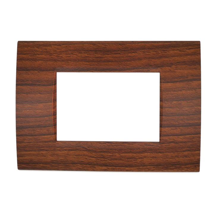 PLACCA 8003-3 3P CILIEGIO/LGT TECNOPOLIMERO