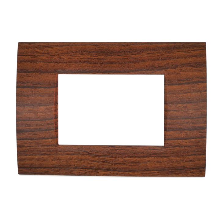 PLACCA 8003-3 3P CILIEGIO/LGT TECNOPOLIMERO