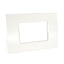 PLACCA 8003-1 3P BIANCA/LGT TECNOPOLIMERO T1