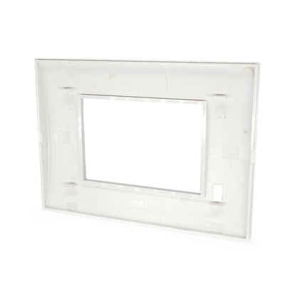 PLACCA 8003-1 3P BIANCA/LGT TECNOPOLIMERO T1