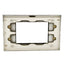 PLACCA 8003BL-4 3P CHAMPAGNE/INT-LGT VETRO