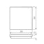 PLAFONIERA LED BENO 24W NW-L-SE GR - KANLUX