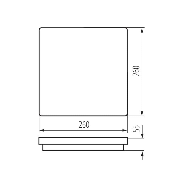 PLAFONIERA LED BENO 24W NW-L-SE W - KANLUX
