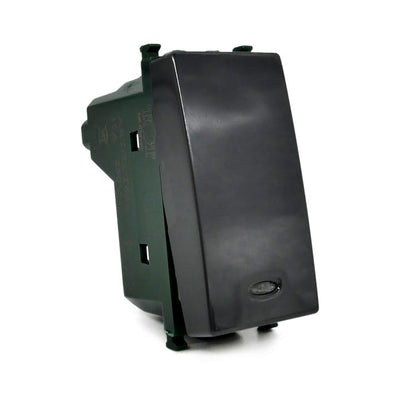 PULSANTE SPIA 665N/VMR NERO