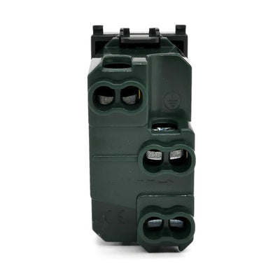 PRESA BIVALENTE 10A/16A 618N/VMR-PLN NERO