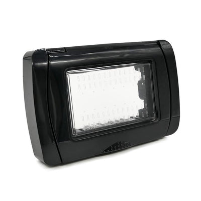 PLACCA IDROBOX IP55 3P NERO/VM