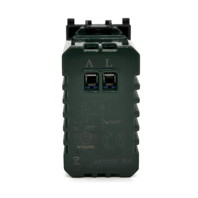 INTERRUTTORE DIMMER 500W 606N/VMR NERO