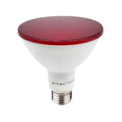 LED LAMPADA 17W PAR38 E27 IP65 ROSSO