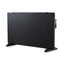 RISCALDATORE A PANNELLO IN VETRO A LED 2000W CON ELEMENTO RISCALDANTE IN ALLUMINIO NERO IP24