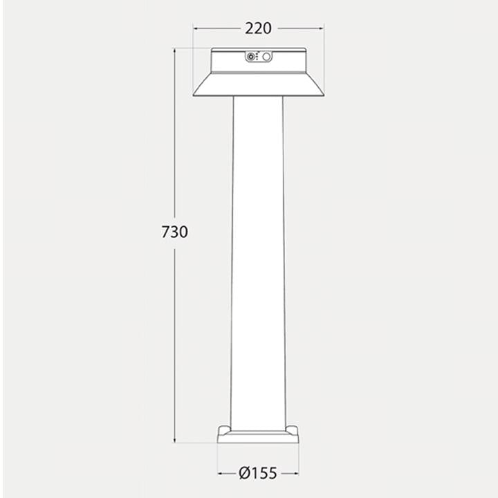 FELICE 800 PALETTO SOLARE 3IN1 FUMAGALLI