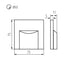 LAMPADA LED PER SCALE ERINUS LED L B-WW - KANLUX