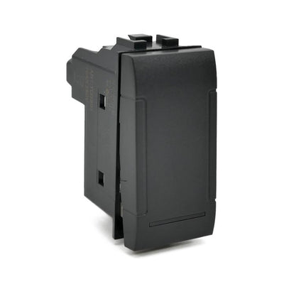 INTERRUTTORE UNIPOLARE (16A-250V) 801N LIV.INT. NERO