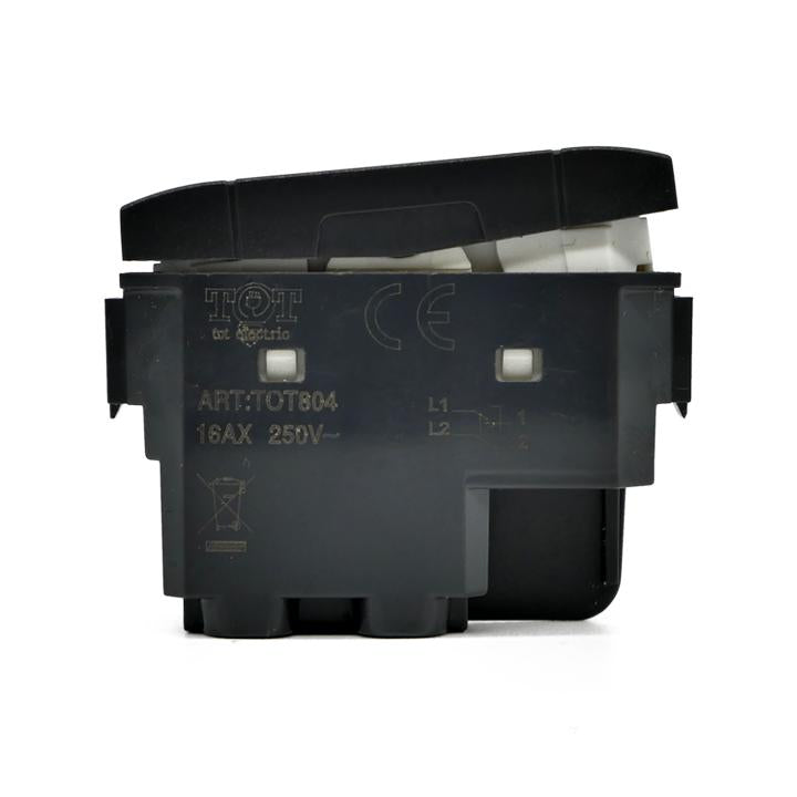 INVERTITORE UNIPOLARE (16A-250V) T1 804N NERO