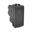 INTERRUTTORE BIPOLARE 01 802N  LIV. INT. NERO