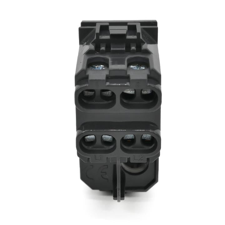 INTERRUTTORE BIPOLARE 01 802N  LIV. INT. NERO
