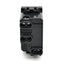 PRESA BIVALENTE (10A/16A-250V) 818N LIV.INT. NERO