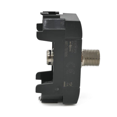 PRESA SAT FEMMINA DIRETTA 1 MODULO 825N/INT-LGT NERO