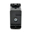 RONZATORE (6A-220V) 822N/INT-LGT NERO