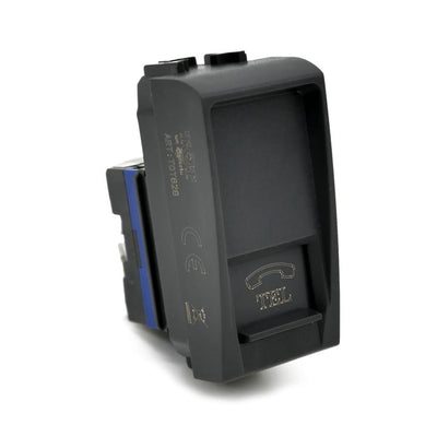 PRESA TELEFONICA 828N/INT-LGT  828N NERO